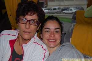 Lorena con Bea