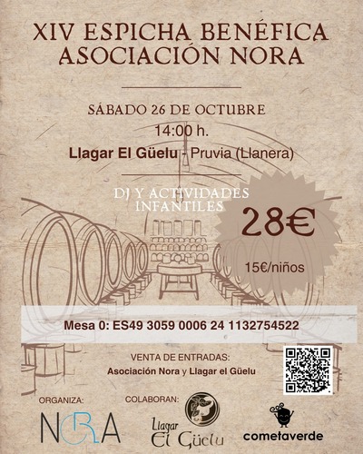 XIV Espicha Benéfica de la Asociación Nora